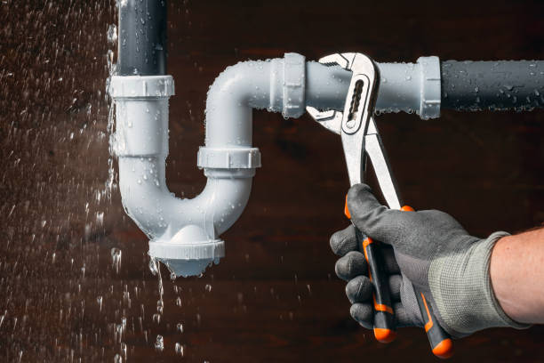 Professional Drain Cleaning technician working in Nicoma Park, OK